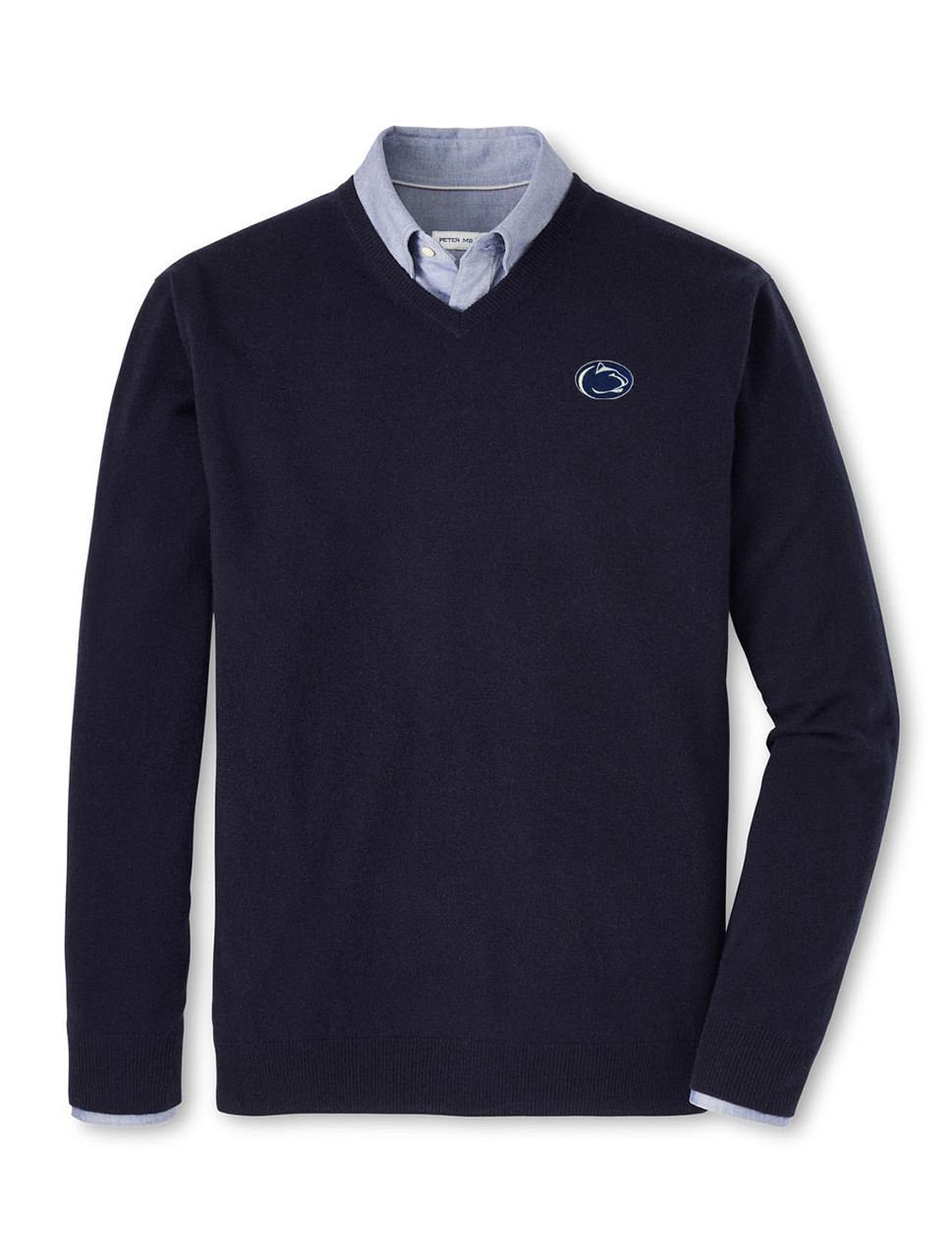Penn State Cashmere V-Neck Sweater | Peter Millar - Harpers